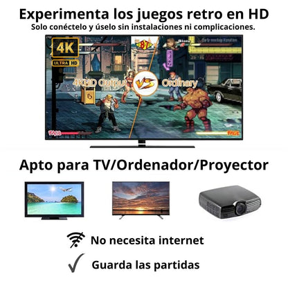 Consola Retro con 10.000 Juegos Clásicos