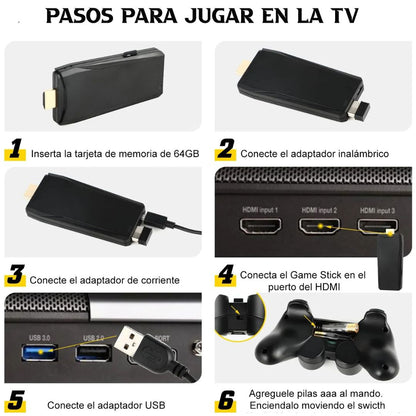 Consola Retro con 10.000 Juegos Clásicos